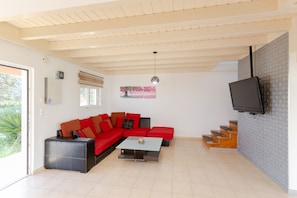 Living area - Villa Pelagos in Kolympia by Renthub (Rhodes)