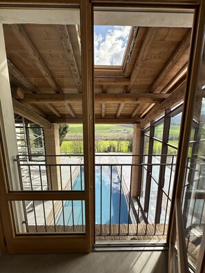 Appart'hôtel, vue piscine