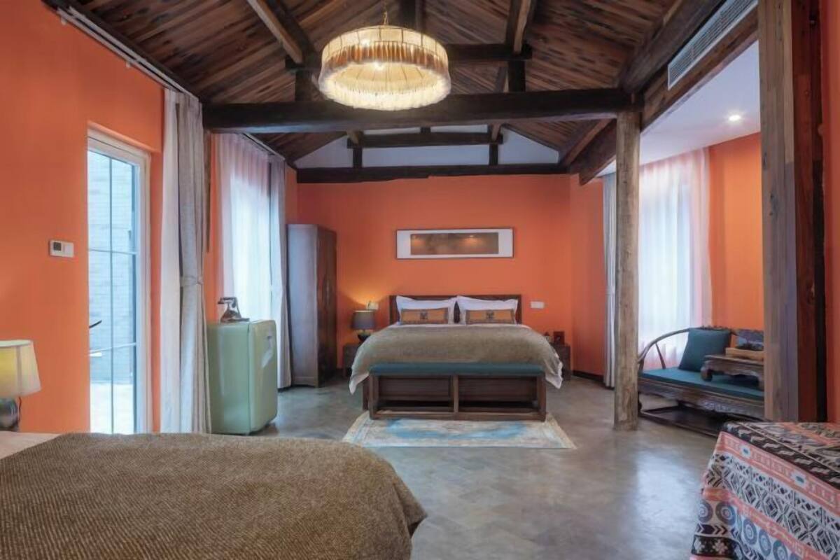 1 quarto, roupas de cama premium, edredons de pluma