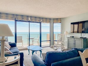 TV, DVD player - Penthouse Pinnacle w Huge Balcony w Lazy River (North Myrtle Beach)
