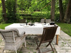 Restauration en plein air