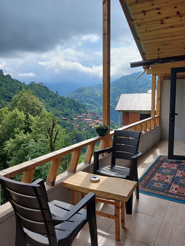 Economy Double Room, Mountain View | Terrace/patio