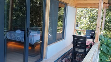 Economy Double Room, Mountain View | Terrace/patio