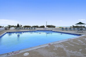 Pool - Includes Xplorie Activities and Linens. PYRAMID - 2BR oceanfront condo w/outdoor pool. (Ocean City)