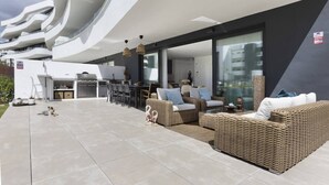 Terrace/patio - Luxury Apartment with Garden in Higueron (Fuengirola)