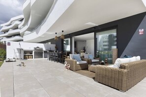 Terrace/patio - Luxury Apartment with Garden in Higueron (Fuengirola)