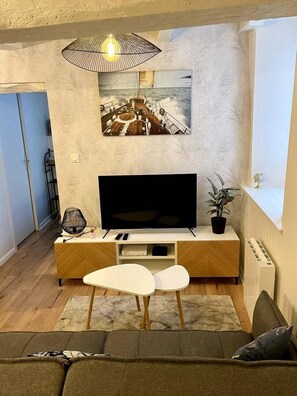 Televisie en een kantoor