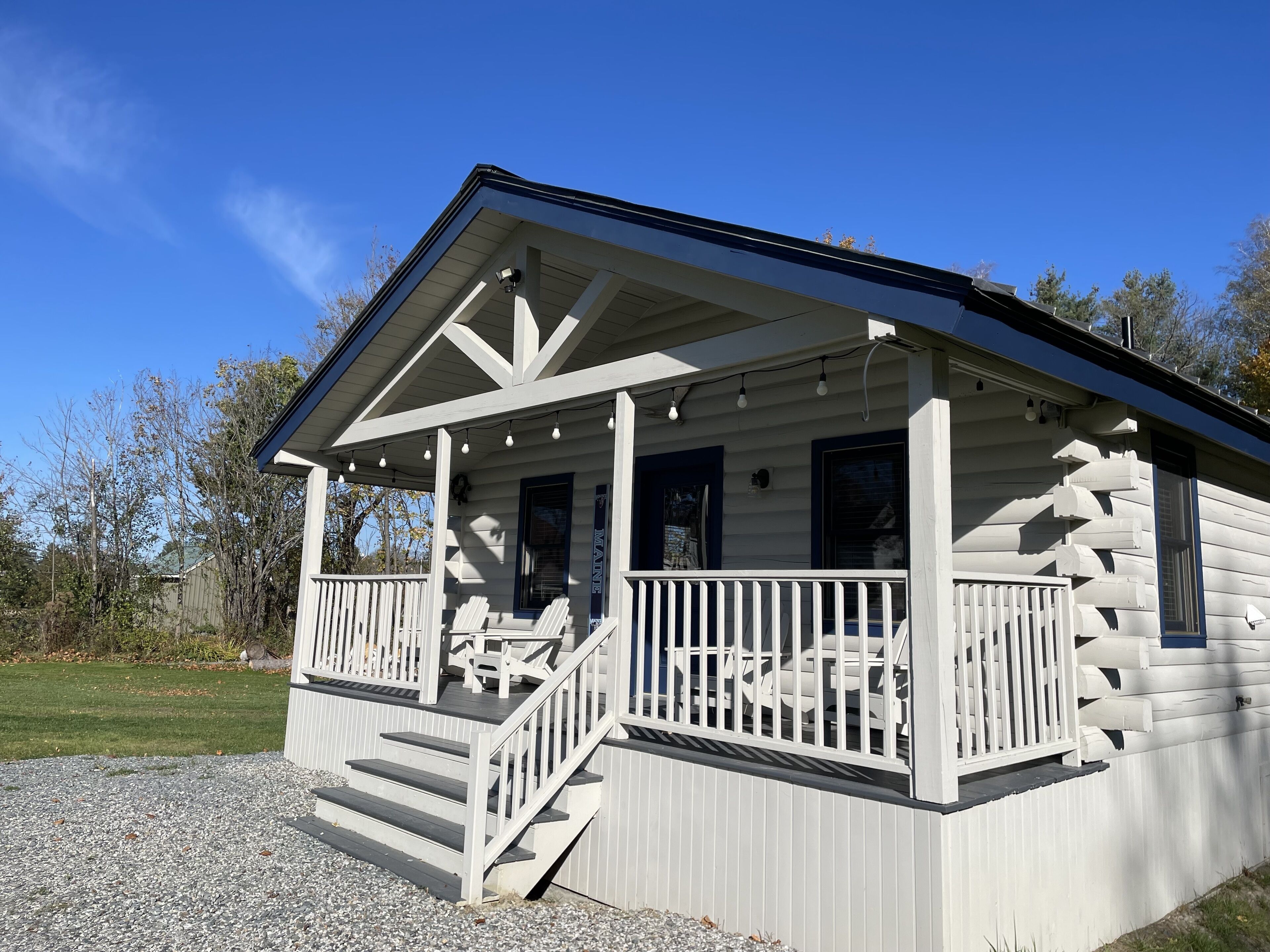 Private Cabin nestled very close to UMaine campus.