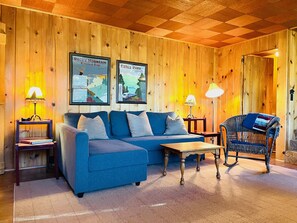 Cabane, 1 chambre | Coin séjour