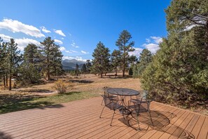 Cabane, 1 chambre | Terrasse/Patio