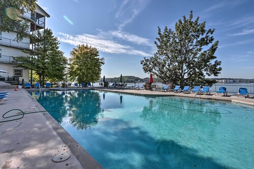 Pool Access at Waterfront Lake Ozarks Rental!