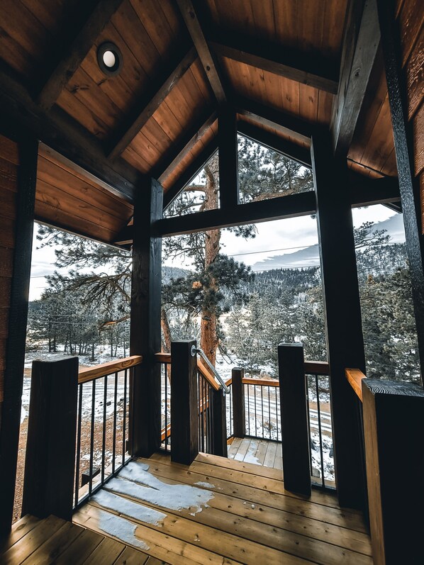 Balcony - Eldondale -- 22-zone3272 4 Bedroom Home by RedAwning (Estes Park)