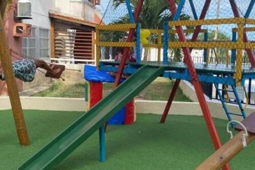 Ap 3/4 uma Suite Para 7 Pessoas Todo Equipado Condominio com Area de Lazer