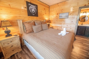 2 chambres, bureau, lit de bébé portatif, accès au Wi-Fi (inclus)