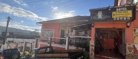 Fassade der Unterkunft