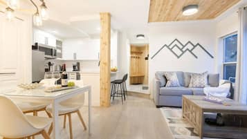 Smart-tv en een open haard