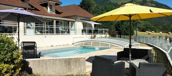 Villa Avec Piscine - Montagne, lac