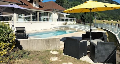 Villa Avec Piscine - Montagne, lac