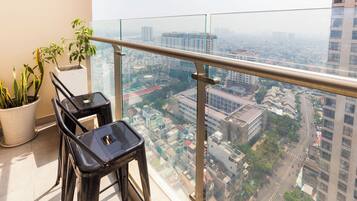 Apartamento Deluxe | Balcón