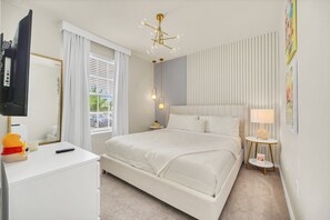 5 chambres, fer et planche Ă repasser, Wi-Fi, draps fournis