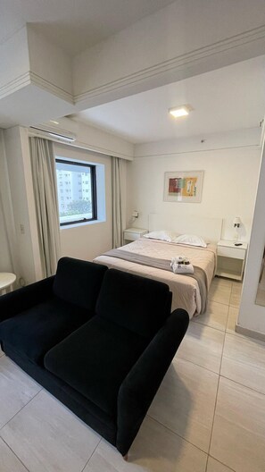 Studio | 1 slaapkamer, een kluis op de kamer, geluiddichte muren