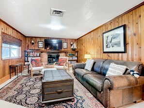 スマートテレビ、暖炉