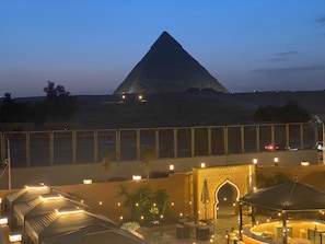 Romantic Double Room, 1 Queen Bed, Jetted Tub, Mountain View | Mountain view - Anubis Kingdom Pyramids View (Giza)