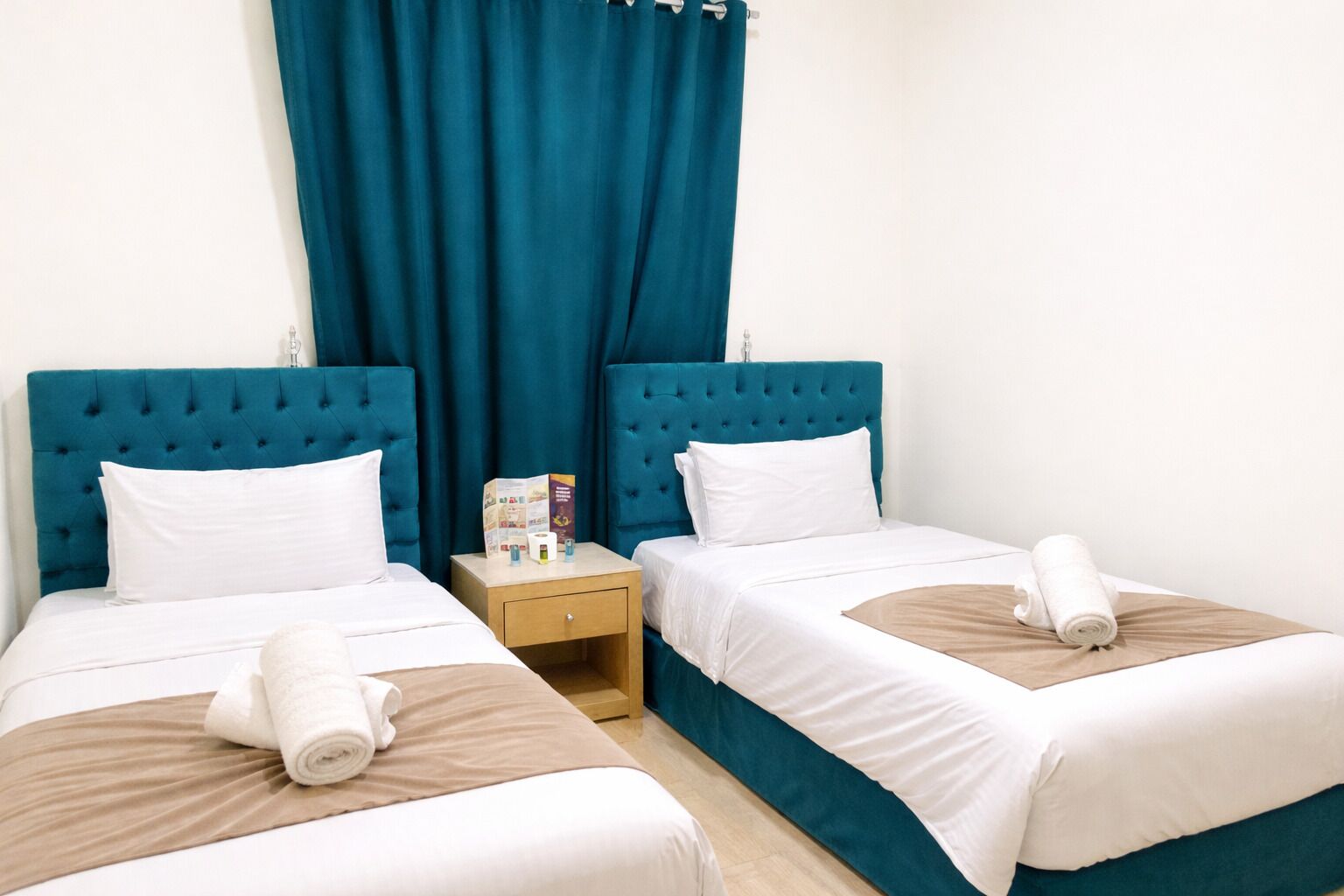 Deluxe-Doppel- oder -Zweibettzimmer, Gemeinschaftsbad | Bettwäsche aus ägyptischer Baumwolle, hochwertige Bettwaren