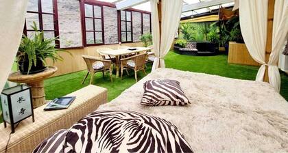 La Bohemia - Loft Mogan, 185 m , Terraza Panoramica , Cama Balinesa Jacuzzi,