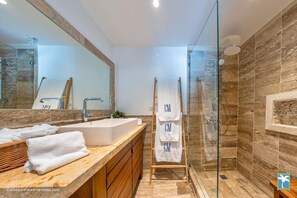 빌라, 침실 3개, 전용 수영장, 정원 전망 | 욕실