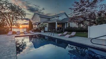Una piscina climatizada