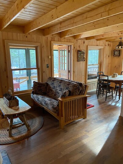 Secluded River Overlook Cabin  on 160 acres