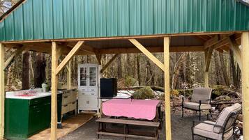 Opções para refeição ao ar livre