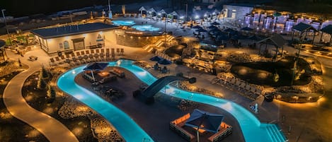 Indoor pool, a heated pool