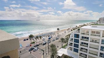 Sun loungers, beach towels