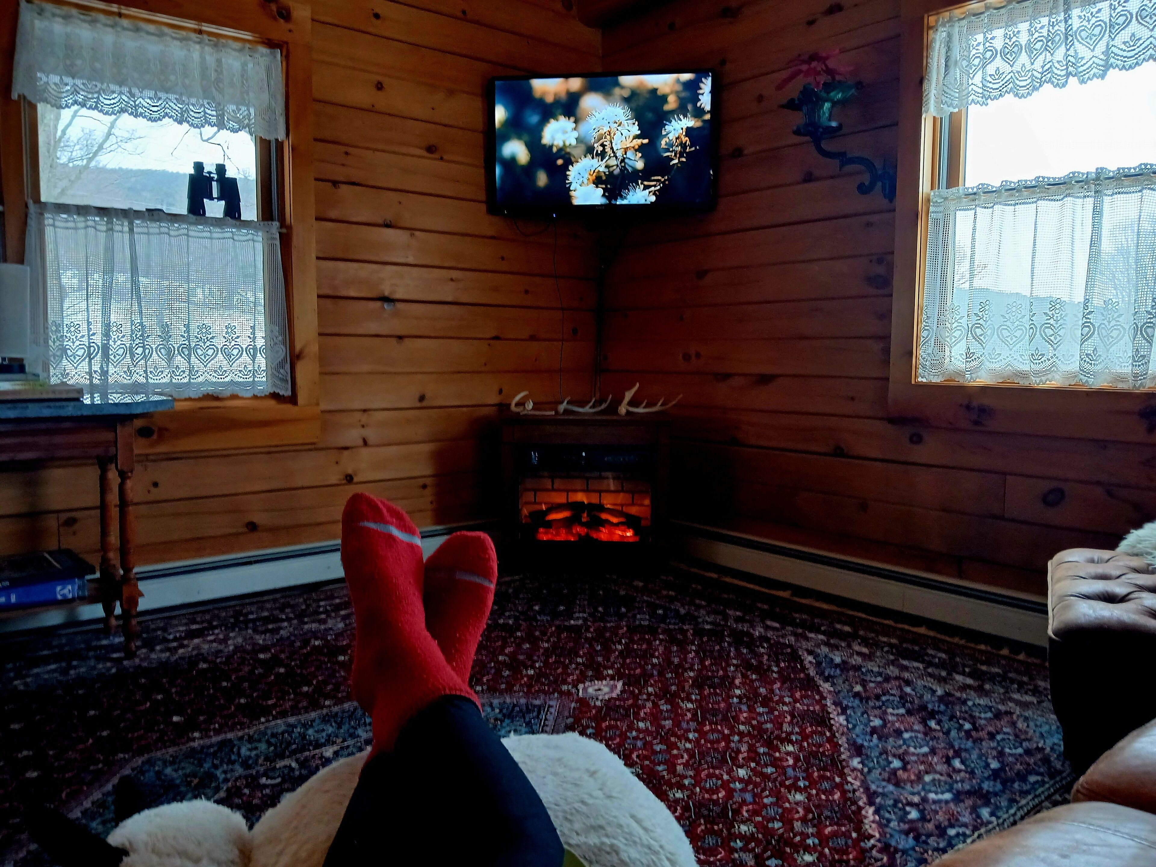 تلفزيون ذكي، مدفأة