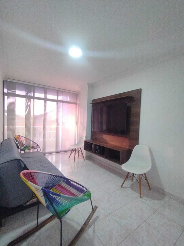 Living area - Apartamento Santa Marta-rodadero Blanquita 205 (Gaira)