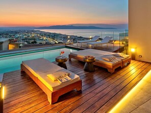 Pool - Alectrona Living Crete RocSea Luxury Loft (Πλατανιάς)