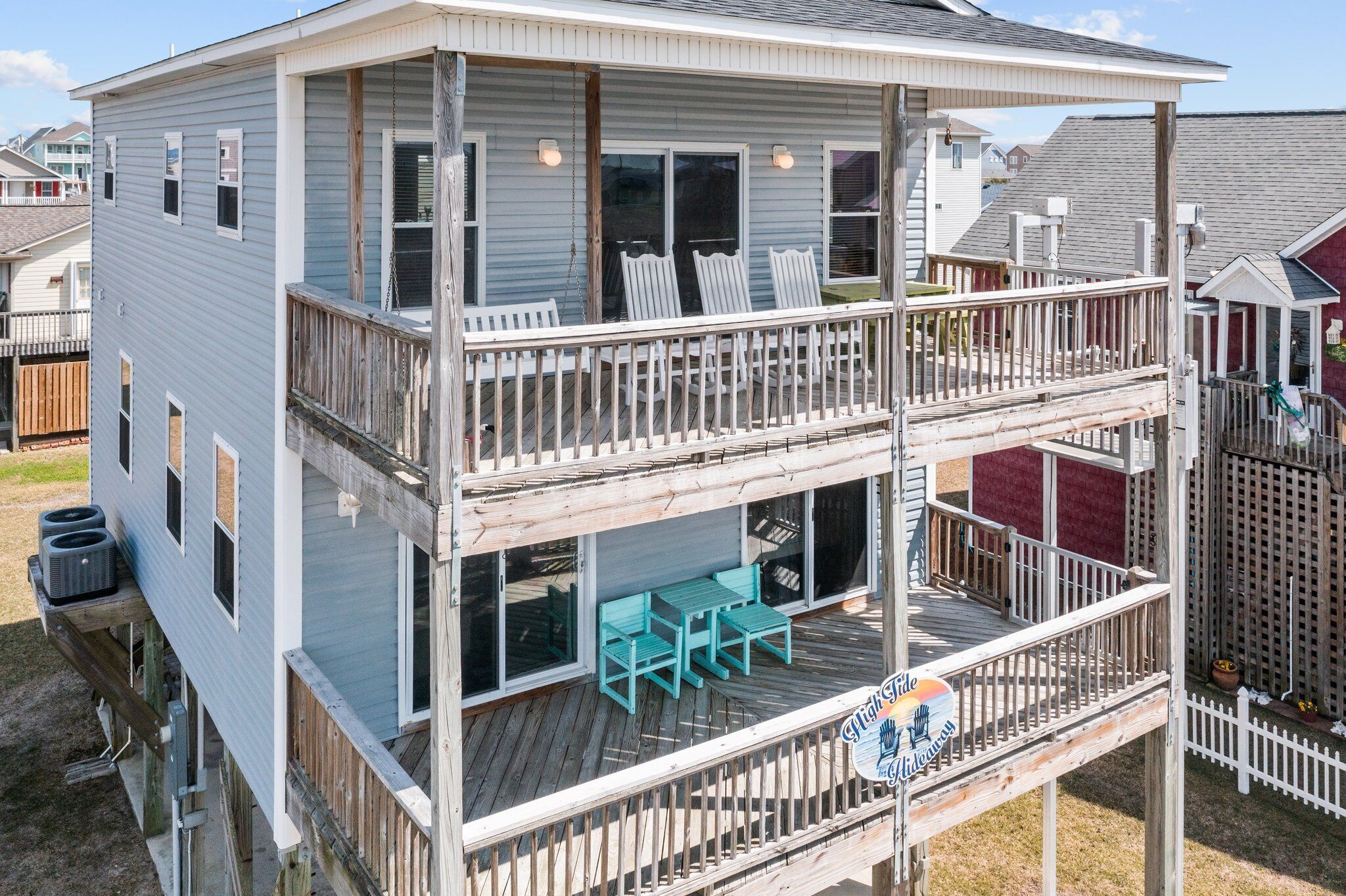 Surf City~Water Views~Balconies~Cozy and Spacious