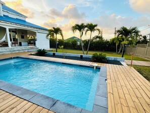 Outdoor pool - Villa Perle de Corot T5 Proche Centre-ville et Plages (Grande-Terre)
