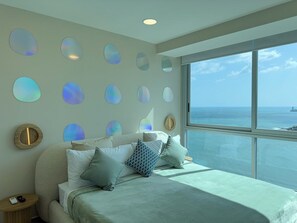 2 bedrooms, iron/ironing board, travel cot, WiFi