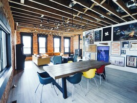 Signature Loft, Multiple Beds | Frette Italian sheets, premium bedding, down comforters, minibar