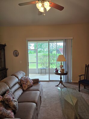 Smart TV, DVD player, books