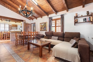 电视、壁炉、DVD 播放器、乒乓球