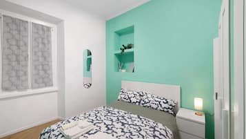 1 camera, Wi-Fi gratuito, lenzuola