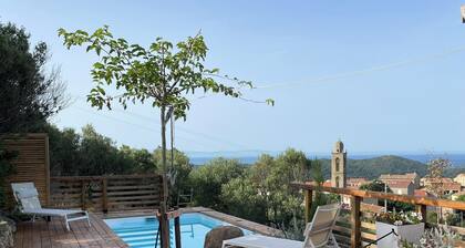 "Guetali aux vents" with private pool, Wi-Fi and air conditioning