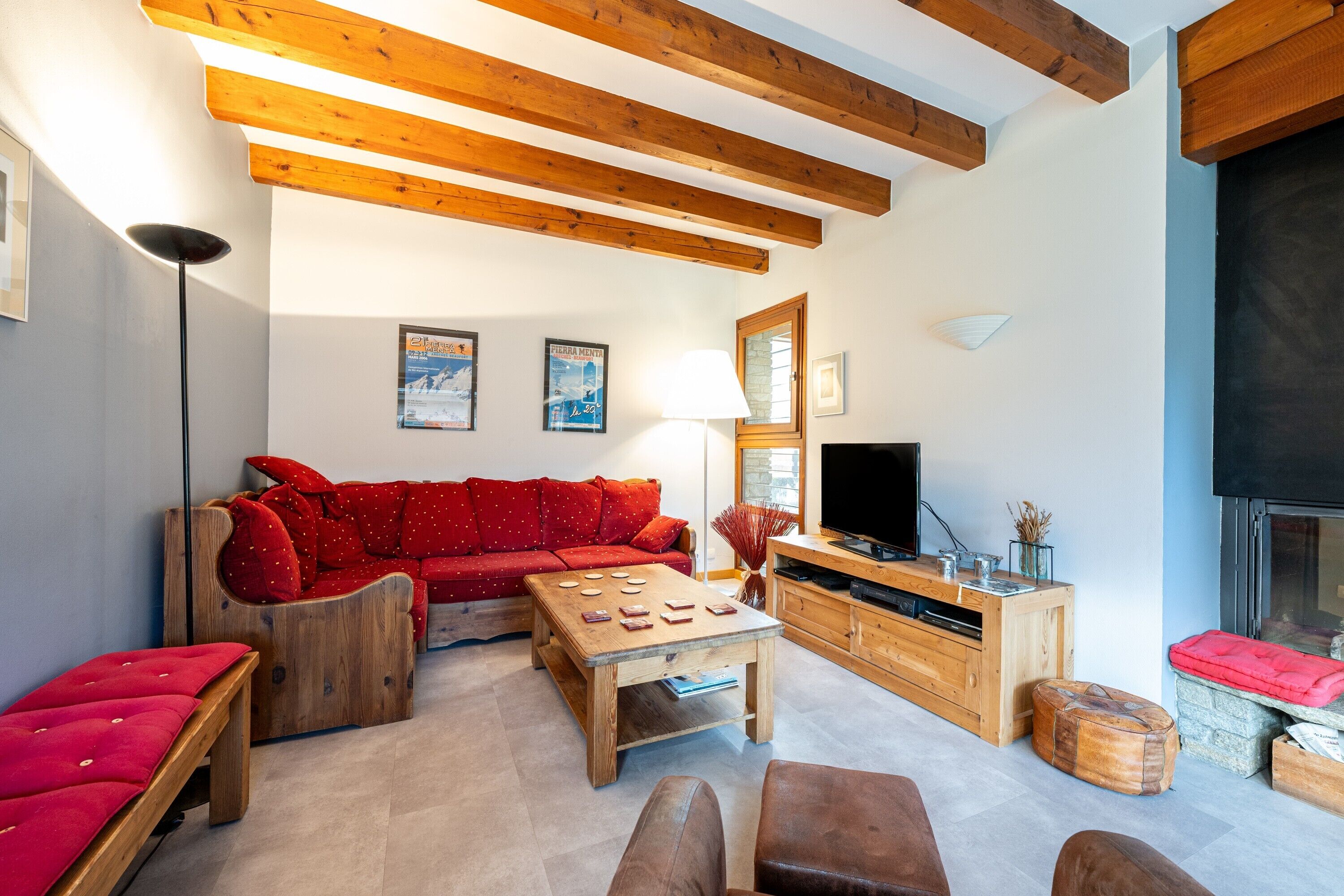 Chalet 'Pierre Et Bois' Avec Vue Sur La Montagne, Terrasse Privée Et Wi-fi - Les Avanchers-Valmorel