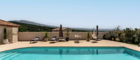 Una piscina riscaldata