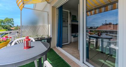 Appartement 'Proche Plage Parentis' avec terrasse privée et Wi-Fi