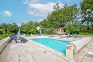 Pool - Gîte Déodatus in Cladech – House with Garden, Saltwater Pool, and Air Conditioning (Cladech)
